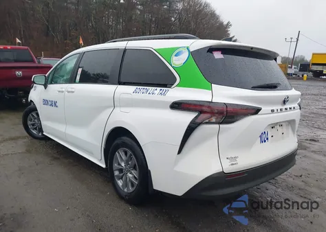 2023 Toyota Sienna Le из США, поврежденный, VIN 5TDKSKFC0PS077118